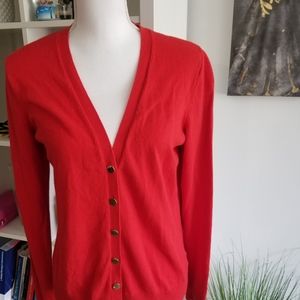Red cardigan. New York and Company. NY&Co.